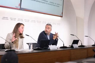 Les deux ministres dressent le bilan de leurs 100 premiers jours en tant que conseillers d'Etat, lors de la conférence de presse du jour